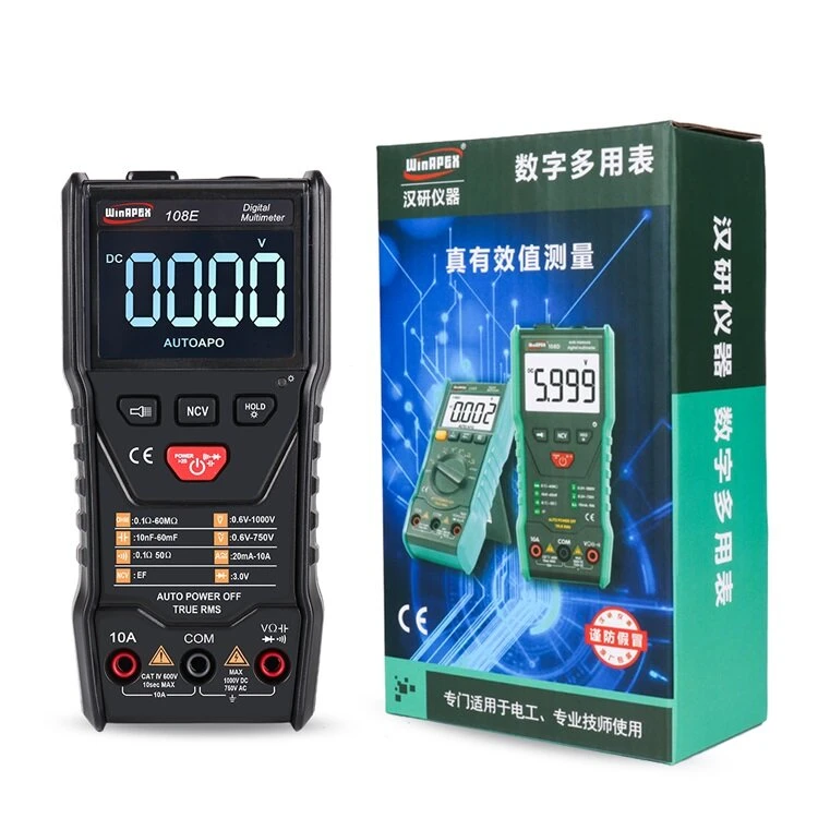 WinAPEX 108E Digital Multimeter | 6000 Counts Auto-Ranging True RMS - Image 5