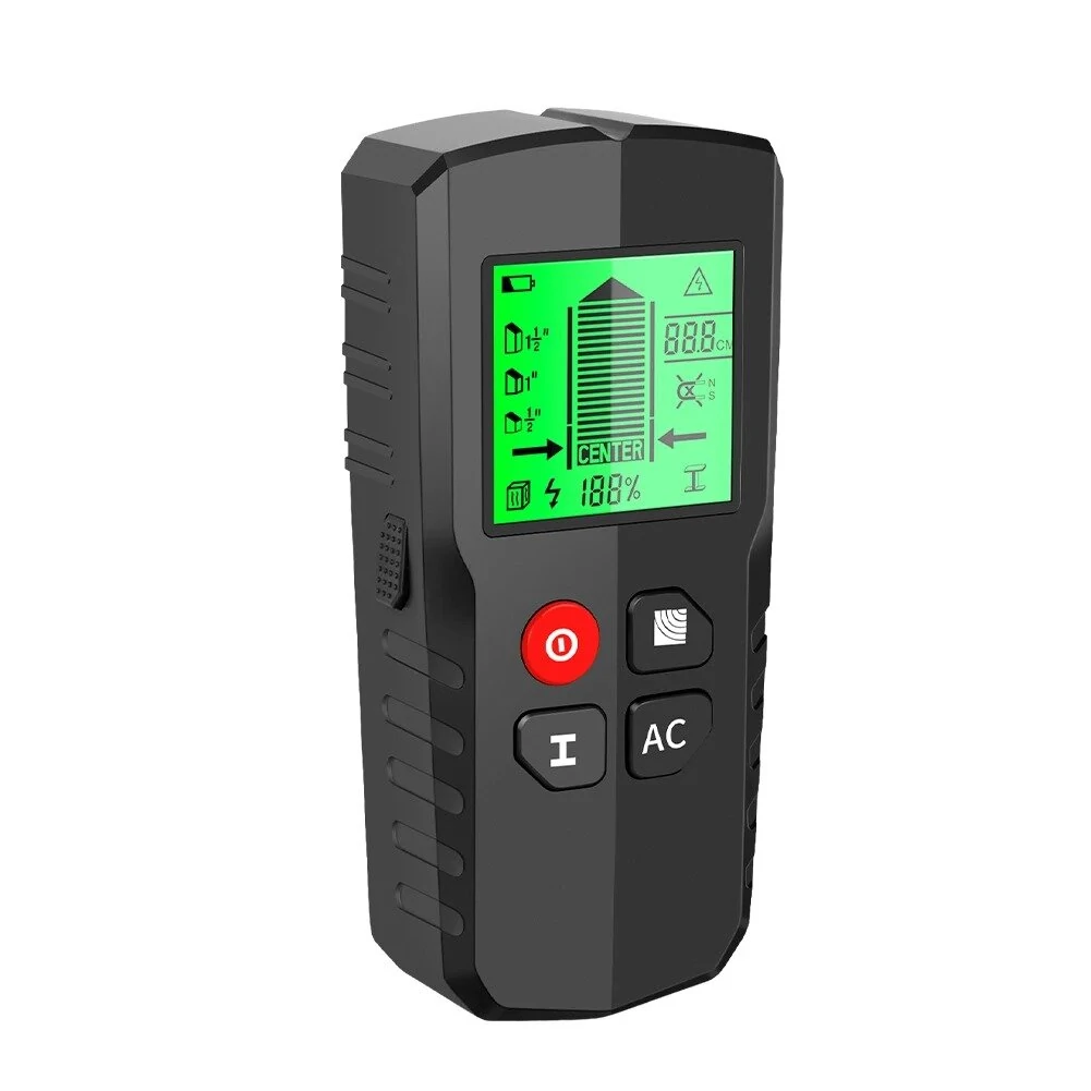Stud Finder Wall Scanner 5-in-1 | Detects Wood, Metal & Live Wires | Backlit Display - Image 3