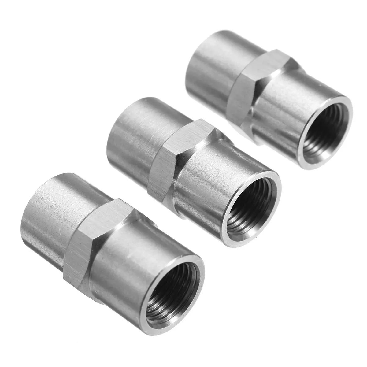 3pcs 1/8 Inch NPT Female Hex Nipple Fittings | PCP CO2 Air Hose Pipes - Image 3