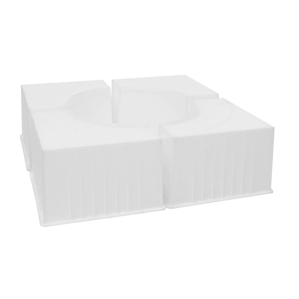 Plastic Brick Maker Mold - 30x30x20cm Garden Tree Mold for DIY Projects - Image 4