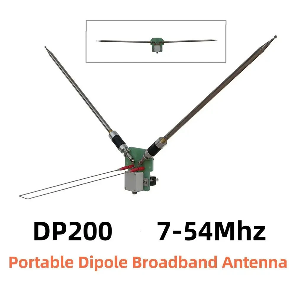 DP200 Portable Dipole Antenna - 7-54MHz 200W - Stainless Steel Telescopic for UV Band - Image 5