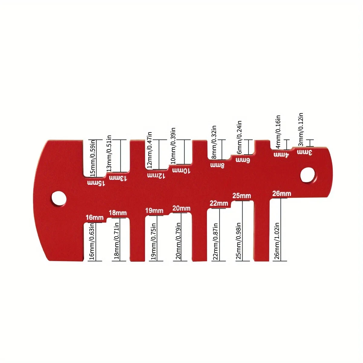 Aluminum Router Depth Gauge Tool | 3-26mm Height Measuring for Table Saw Setup - Image 5