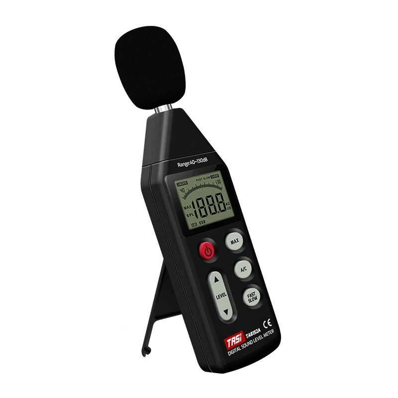 TASI TA8152A Digital Sound Level Meter - 40-130dB Noise Measuring Decibel Monitor - Image 4