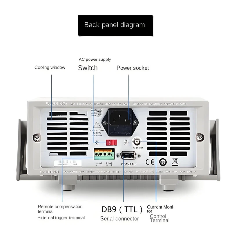ITECh IT8511A+ Programmable DC Electronic Load - 150V 30A 150W | High Precision - Image 5