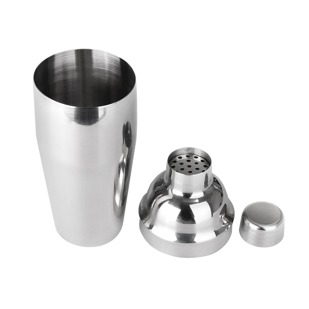 Stainless Steel Boston Cocktail Shaker - 550ml & 750ml Bartender Set - Image 4