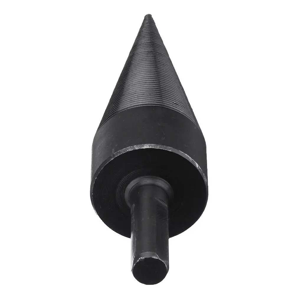 Drillpro 38/42/45mm Firewood Splitter Drill Bit | Triangle Shank for Electric Drill - Image 4