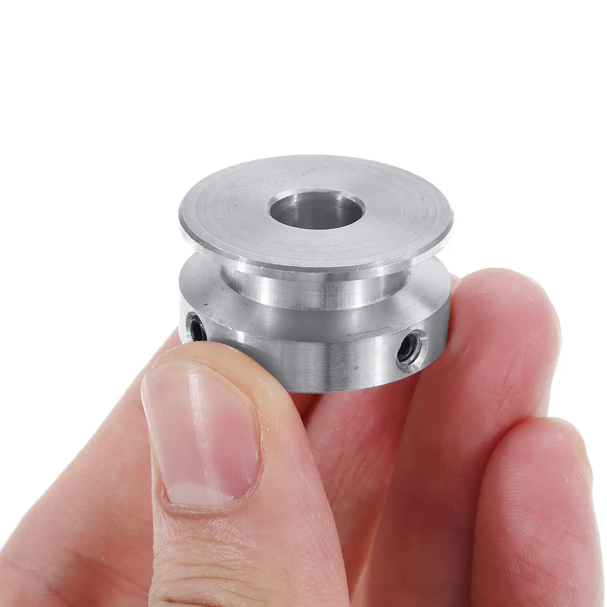 30MM Single Groove Pulley | Fixed Bore for 6MM Belt | 4-16MM Motor Shaft - Image 3