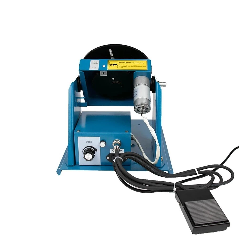 Por-10 220V Welding Positioner | 10kg Turntable with K01-63 Chuck - Image 3