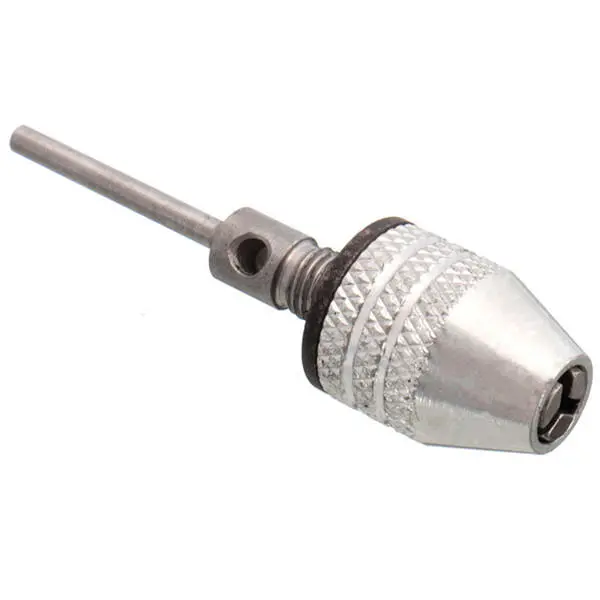 Mini Keyless Drill Chuck Adapter for Dremel - 0.3-4mm Capacity with 3mm Rod - Image 3