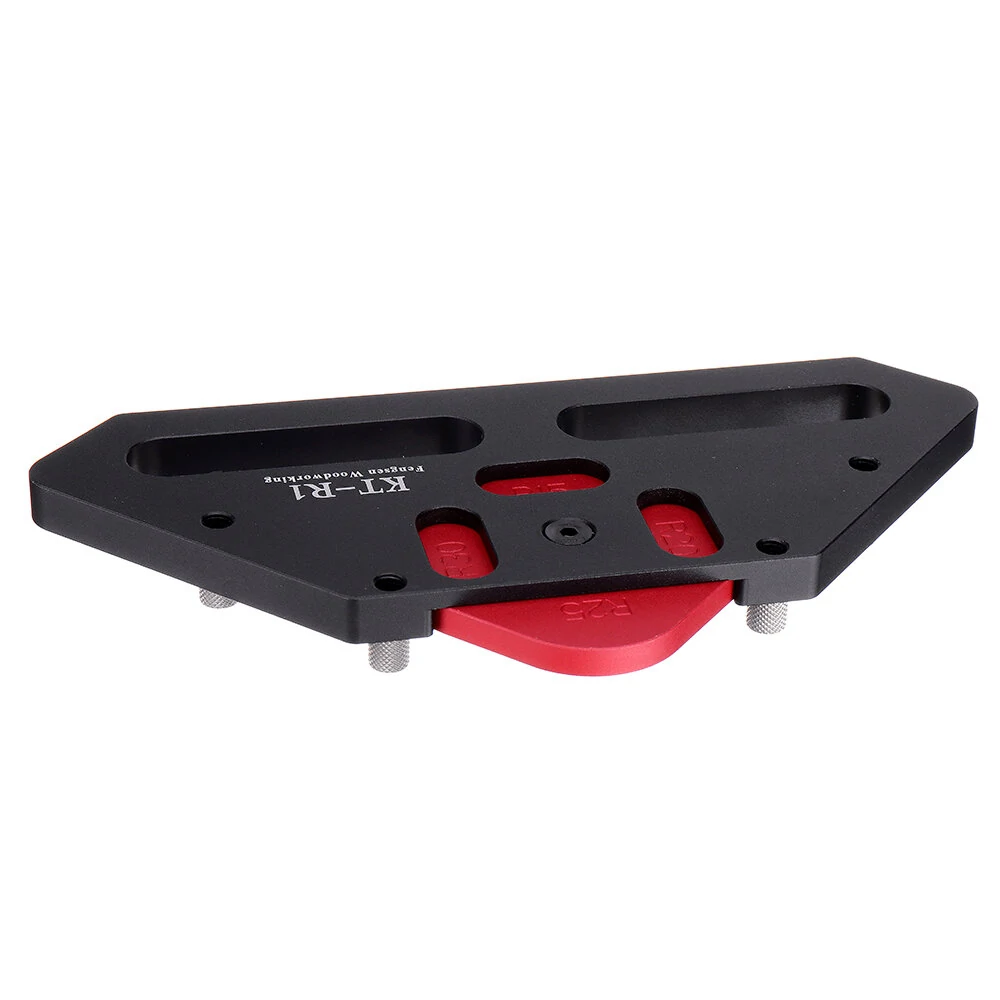 Fonson Tools KE-R1 Quick Change Router Jig - R15 to R30 Corner Template | Aluminum Alloy Woodworking Tool - Image 4