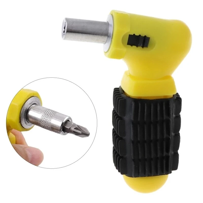 Multifunction Adjustable Sleeve Ratchet Screwdriver - Magnetic Bits & Precision Socket Hand Tools - Image 2