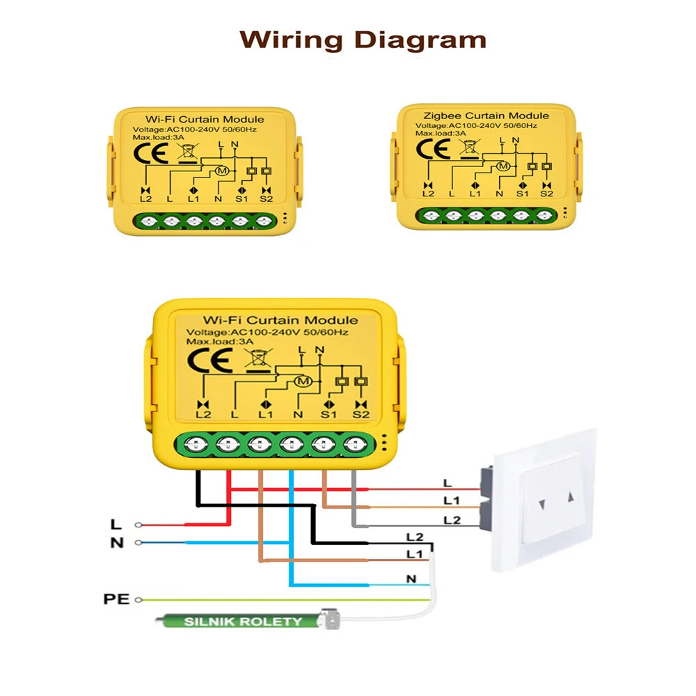 Tuya Smart Curtain Module - Wifi/Zigbee for Alexa & Google Home - App Control & Timer - Image 3