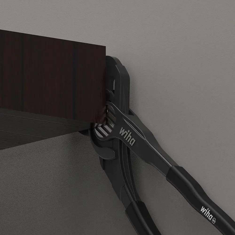 Wiha 10-Inch Plier Wrench | High Carbon Steel | Quick-Adjust Spanner & Bending Tool - Image 4