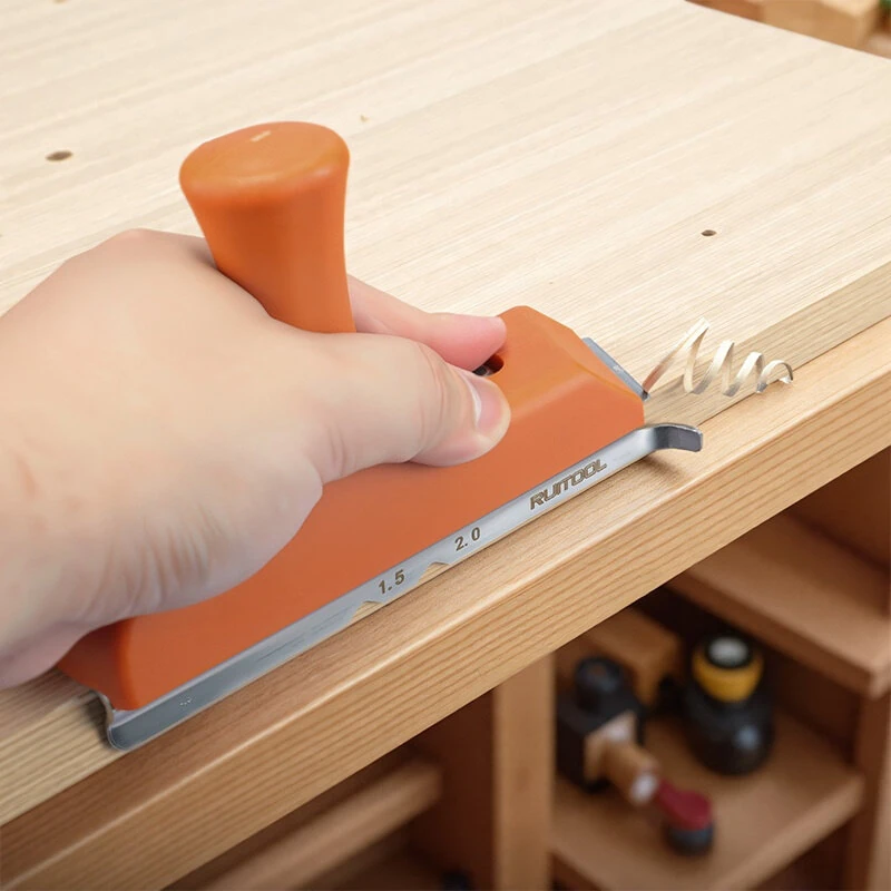 Handheld Edge Banding Trimmer - High-Quality Steel Blade for Wood PVC ABS Veneer | R15 R20 Chamfer Cutter - Image 3