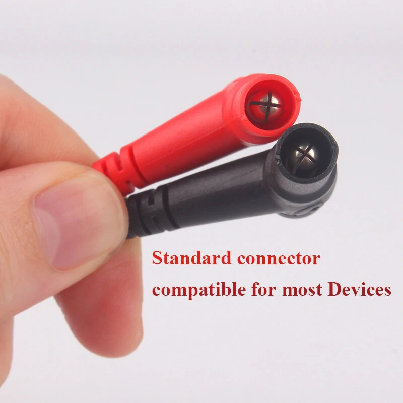 HT3001 Digital Multimeter Test Leads - Super Sharp Gold-Plated Needle & Silica Gel - Image 3