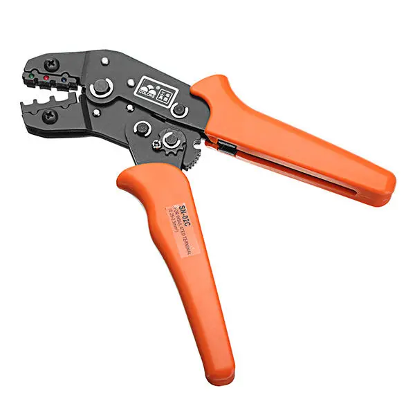 COLORS SN-02C Crimping Pliers | 0.25-2.5mm Wire Stripper & Terminal Crimper - Image 3