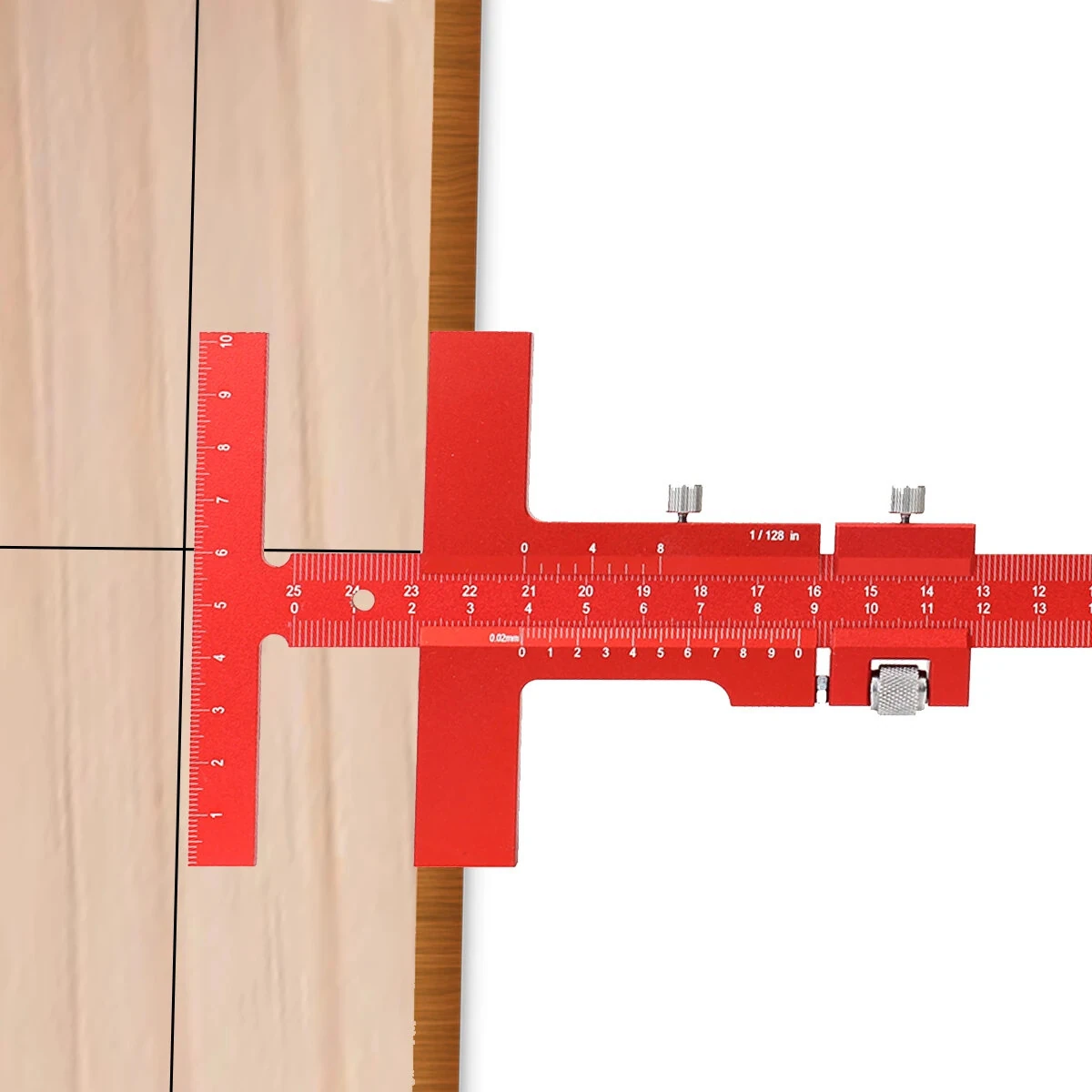 Woodworking Scriber Gauge - Aluminum Alloy Sliding Marking Tool | T-Square & Framing Ruler - Image 3