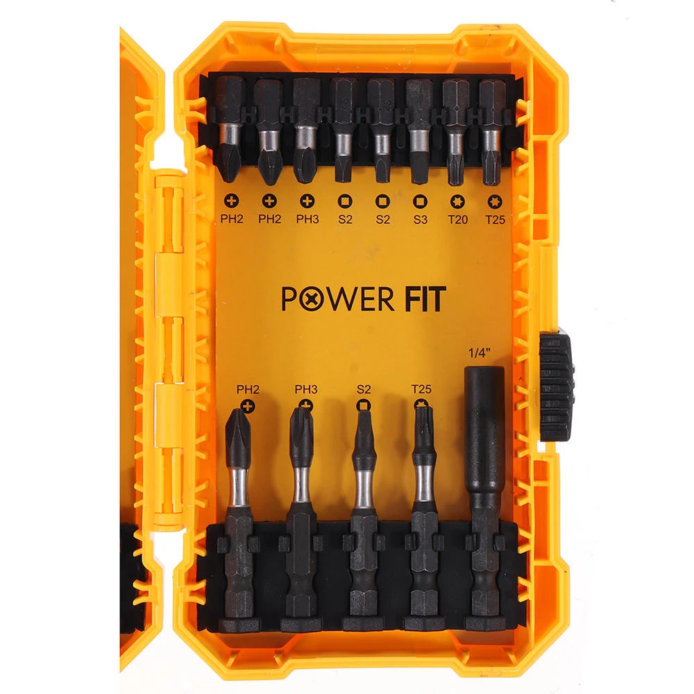 Drillpro 18PCS Screwdriver Drill Bit Set | 5PCS Twist Bits 2-6mm | 12PCS Phillips Torx Square Bits - Image 3