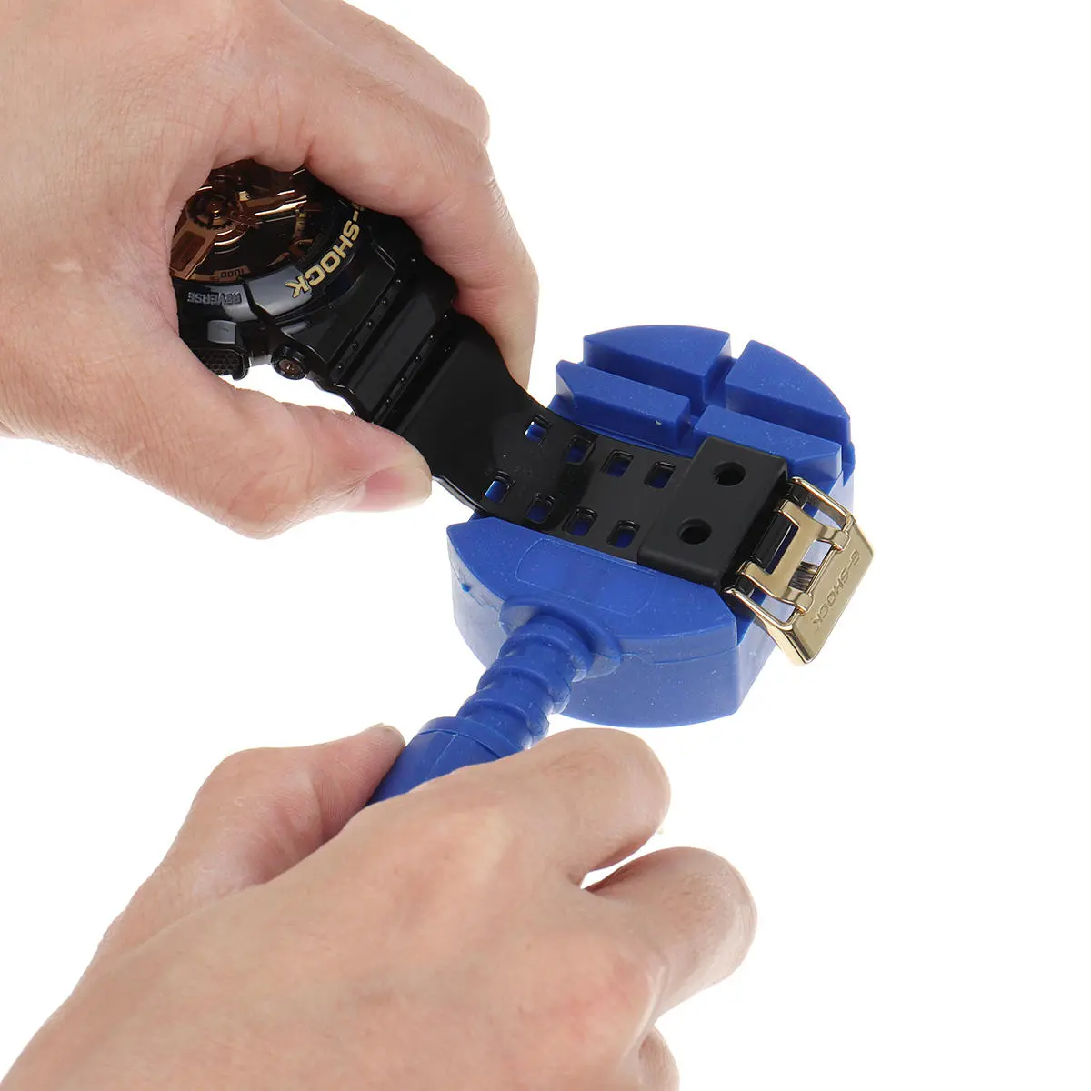 Watch Repair Tools Kit - 16pcs with Strap Adjust Pin & Back Remover - Image 3