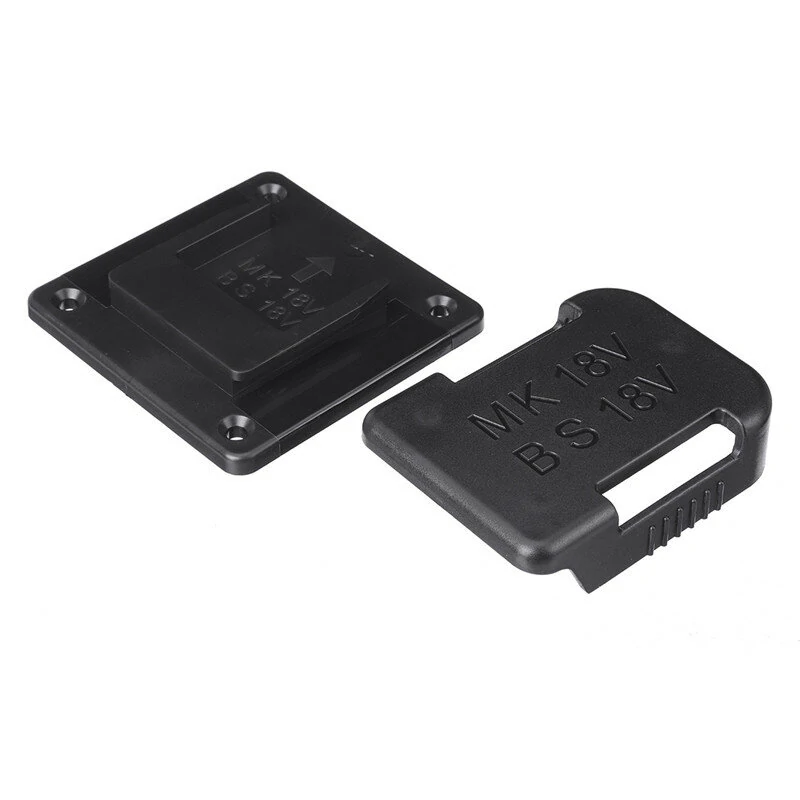 Makita DeWalt Milwaukee Bosch 18V Battery Bracket | Universal Belt Clip Base - Image 3