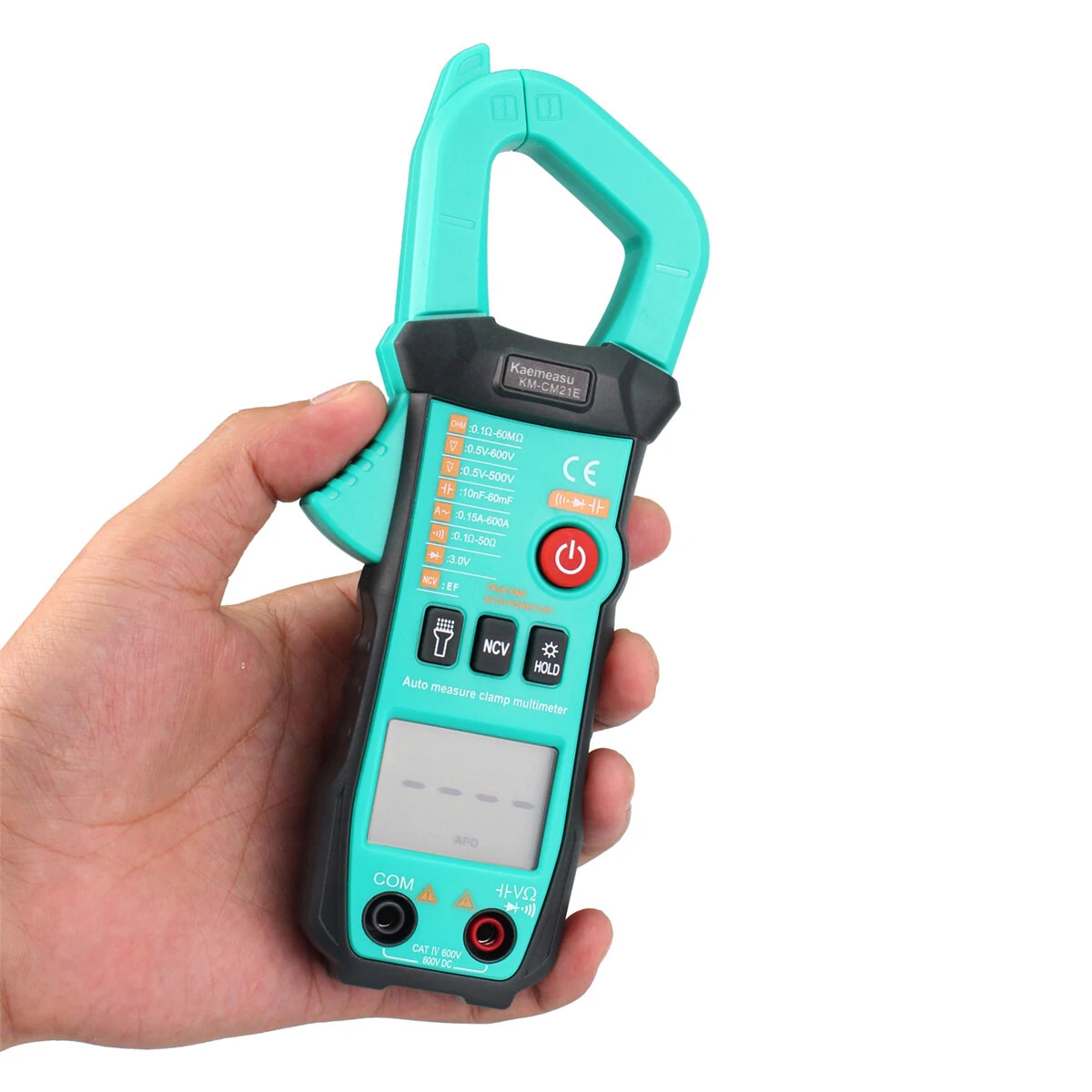 Kaemeasu KM-CM21E Clamp Meter - AC/DC Voltage & Current, Resistance, Capacitance - Image 2
