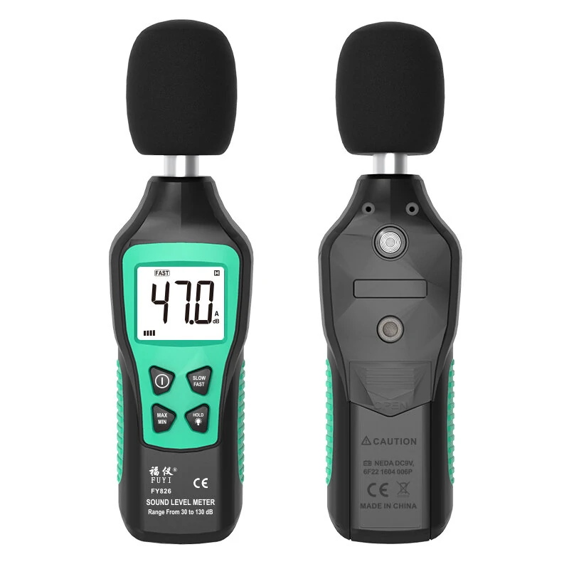 Digital Sound Level Meter 30-130dB | Noise Decibel Tester with Fast/Slow Mode - Image 2