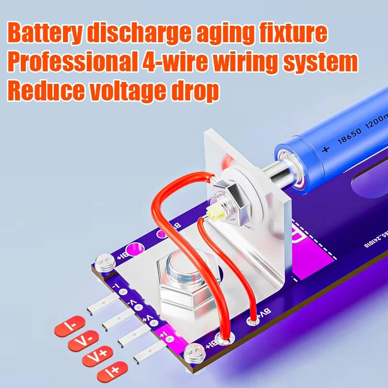 ATORCH 20A 4-Wire Battery Test Stand | 18650 Capacity Tester | High Current 30A PCB - Image 4