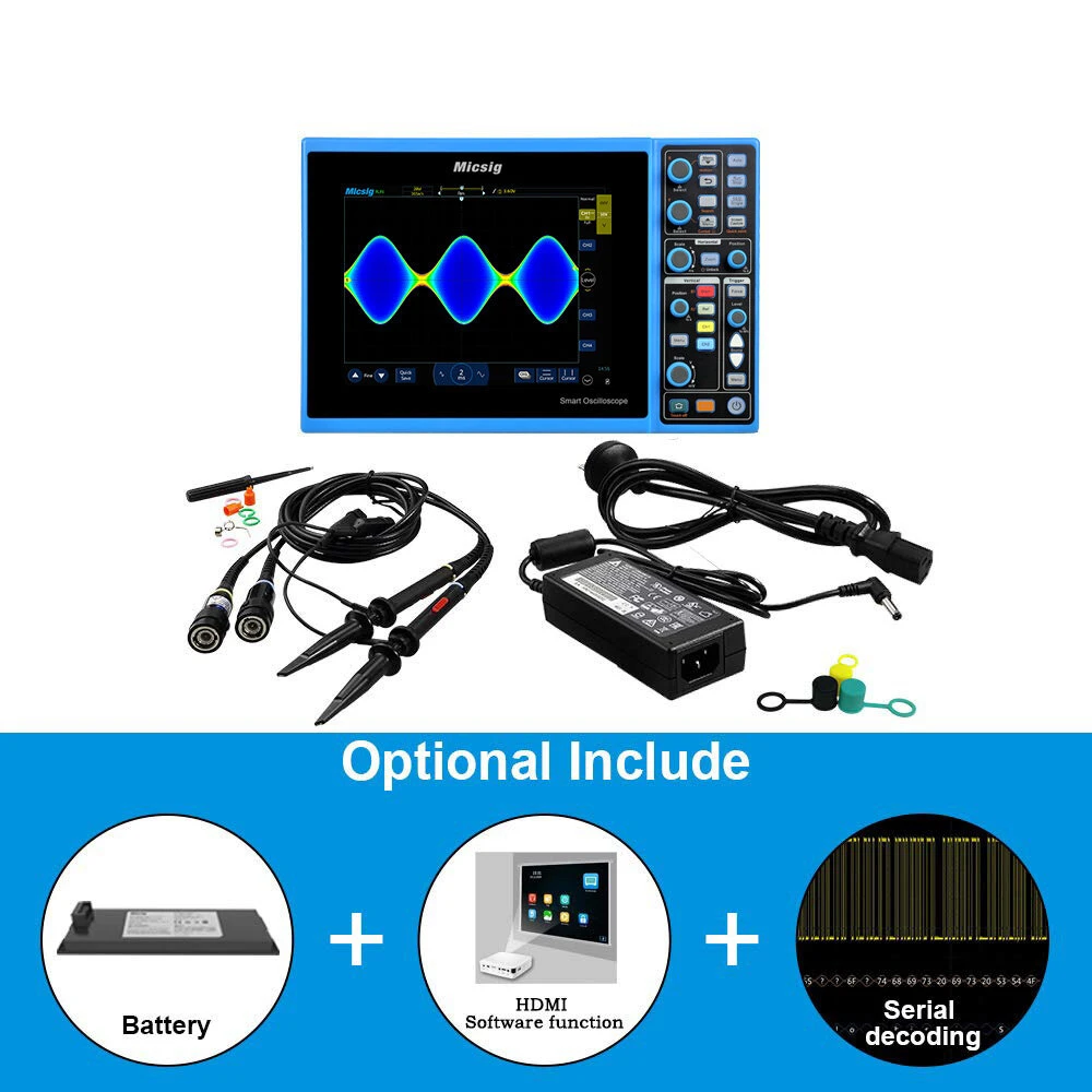 Micsig STO1152C Smart Oscilloscope | 150MHz 2CH Handheld - Automotive Scopemeter - Image 2
