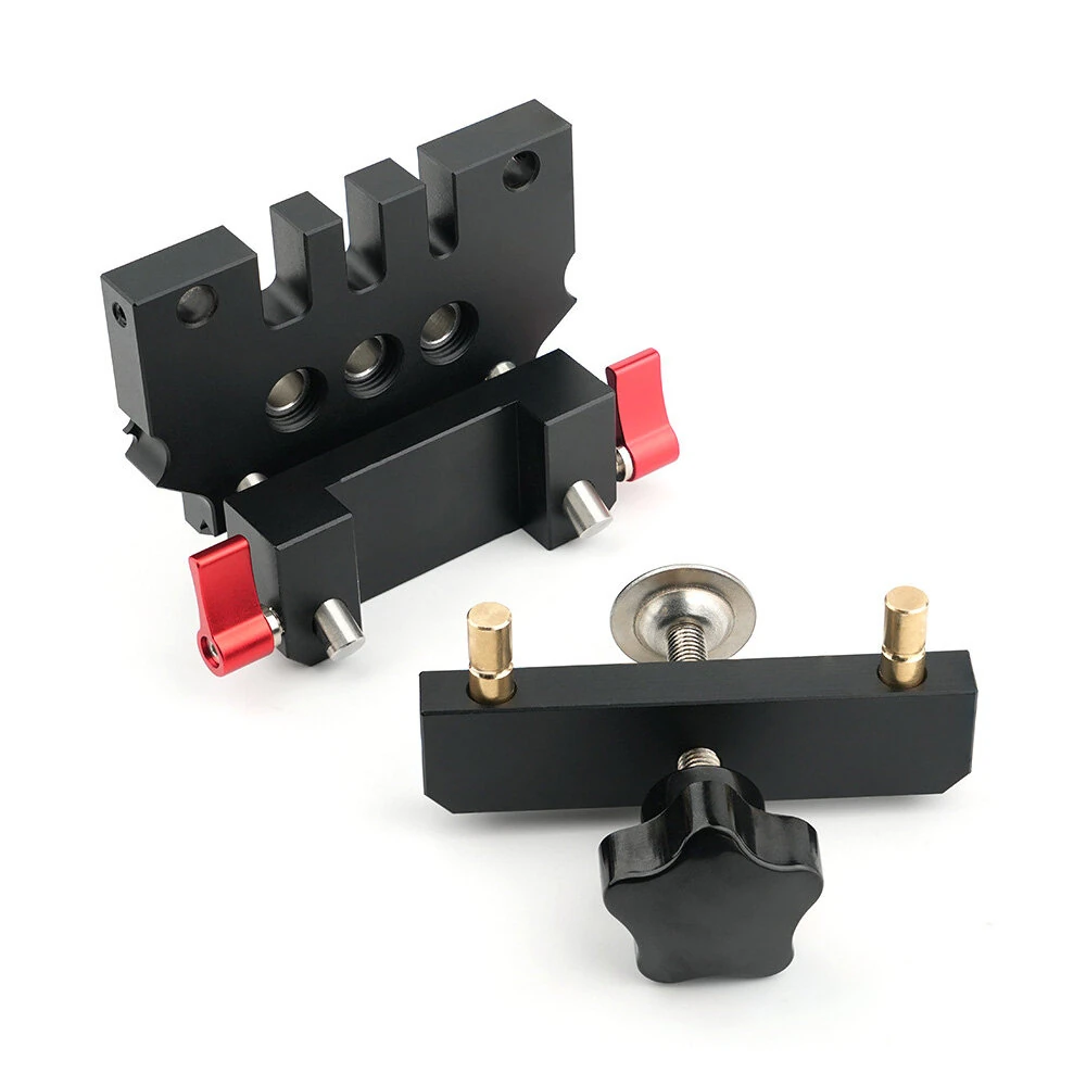 GANWEI Self-Centering Doweling Jig Kit | 9 Bushings & 3 Drill Bits | Adjustable Width - Image 5