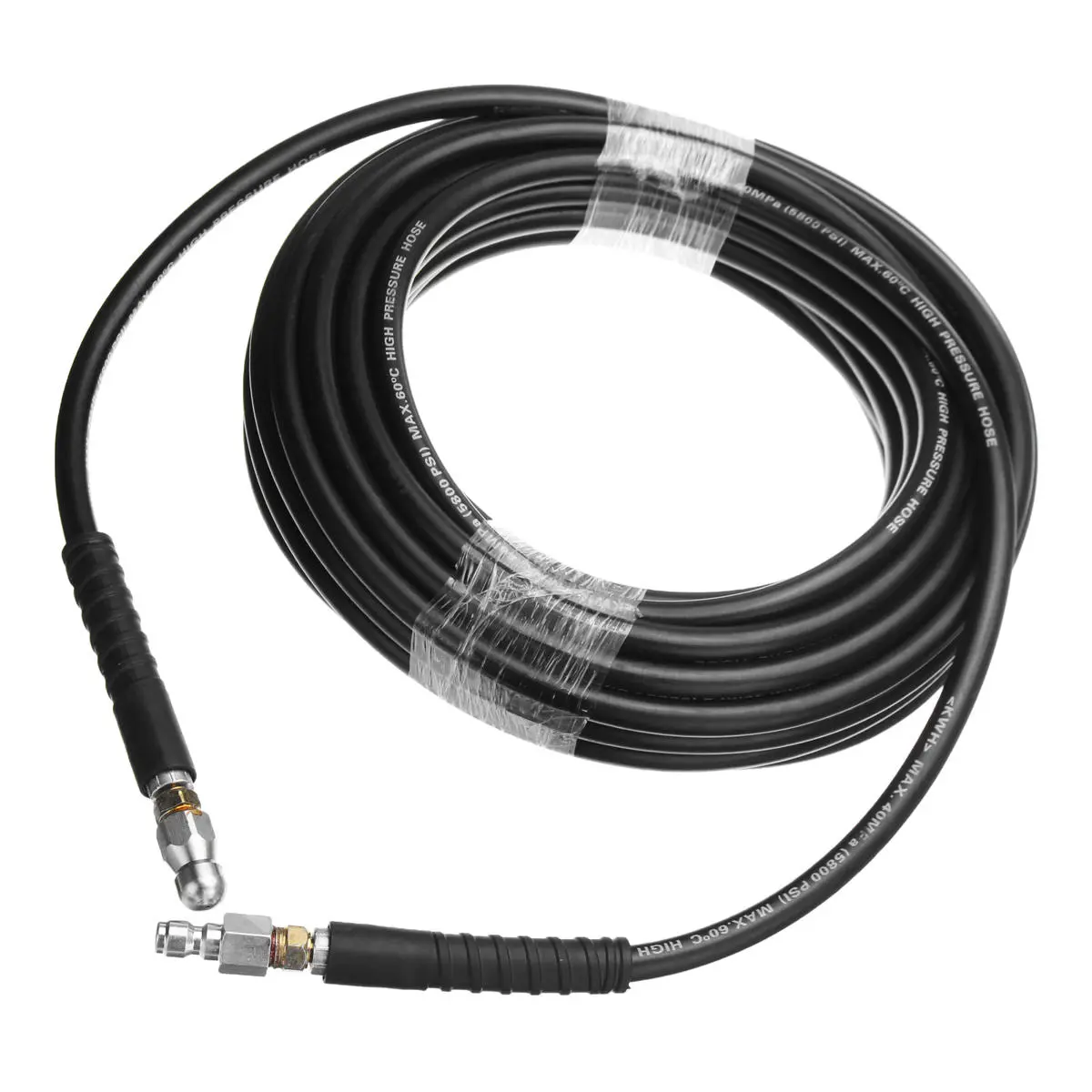 6M 10M 15M 1/4 Inch Quick Release Drain Hose | 5800PSI Pressure Washer - Image 2