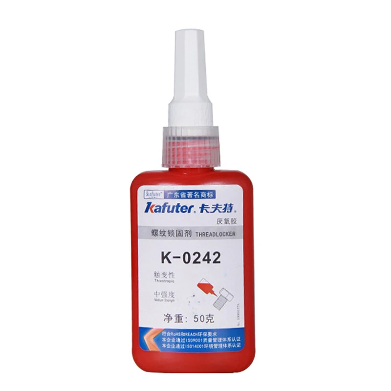 Kafuter K-0242 Anaerobic Threadlocker | Removable Adhesive | Anti-Rust Sealant 50ML - Image 2
