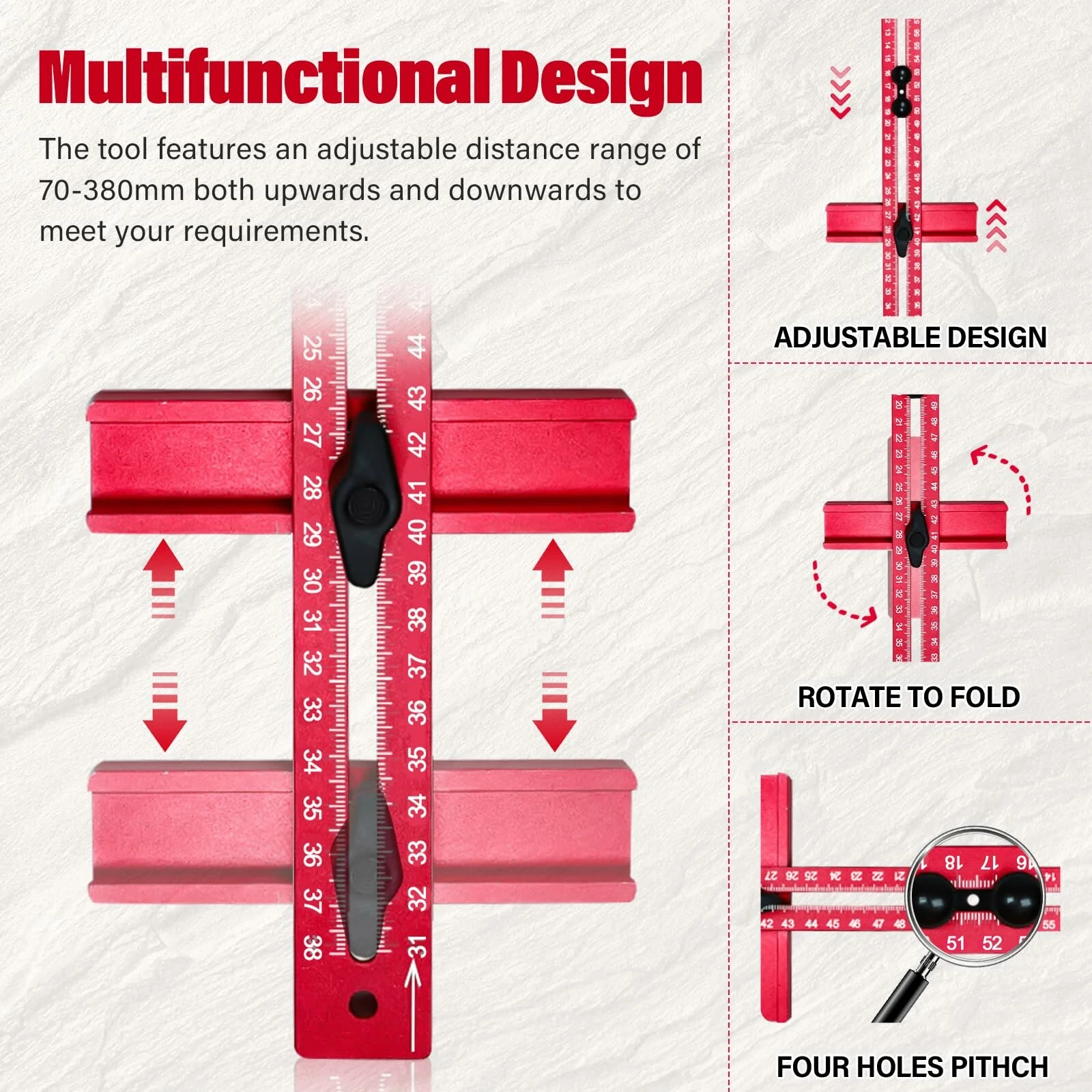 3in1 Router Table Milling Circle Bracket with Base | Multifunctional Circular Drilling Machine for Woodworking - Image 2