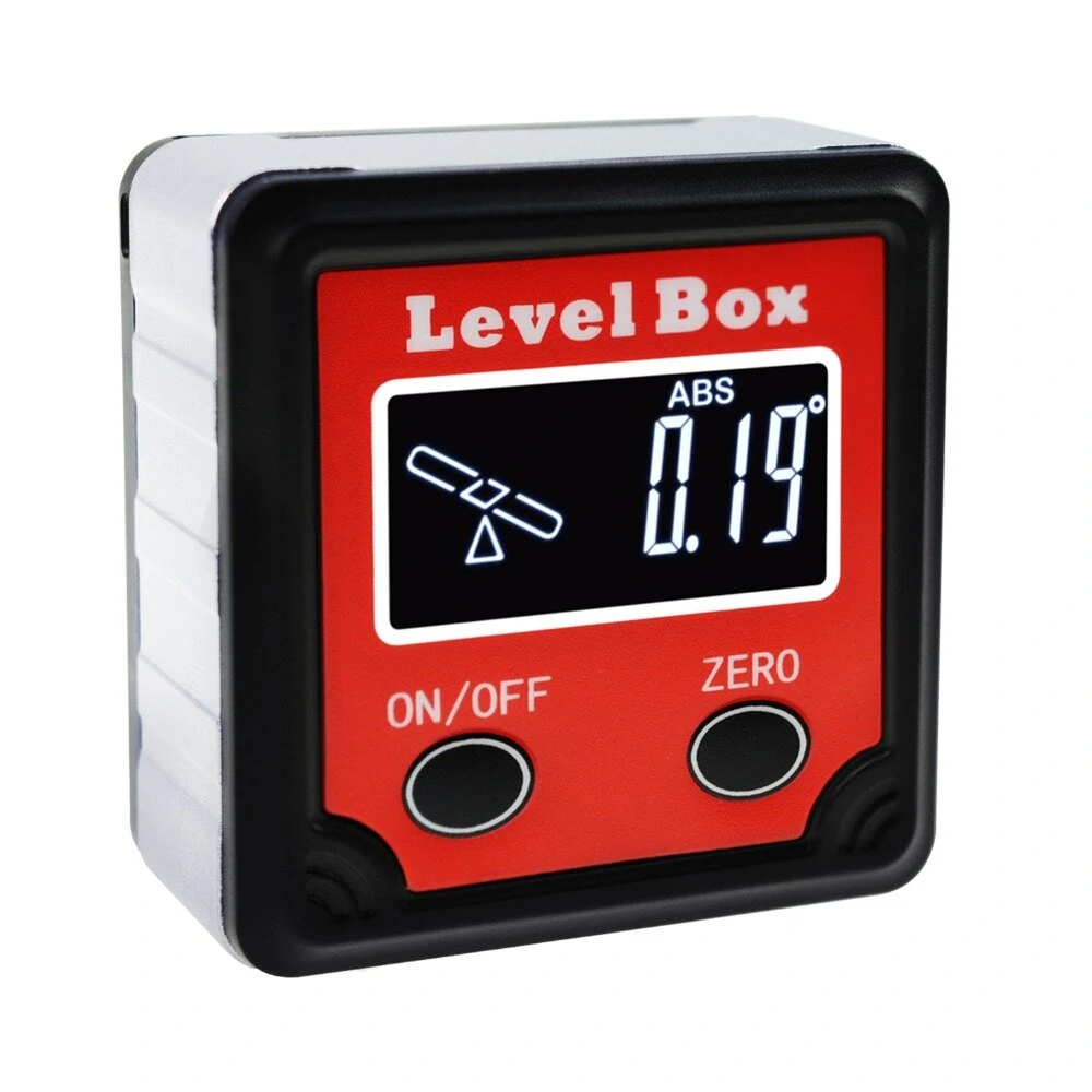 Digital Level Angle Finder - Magnetic Base 360° Inclinometer Protractor Gauge - Image 5