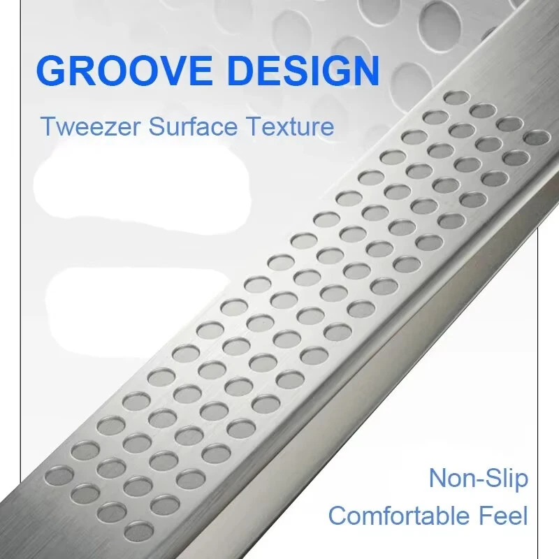 Mechanic Aax-17 Stainless Steel Precision Tweezers | Anti-Corrosion High Hardness | Electronic Repair Tool - Image 4