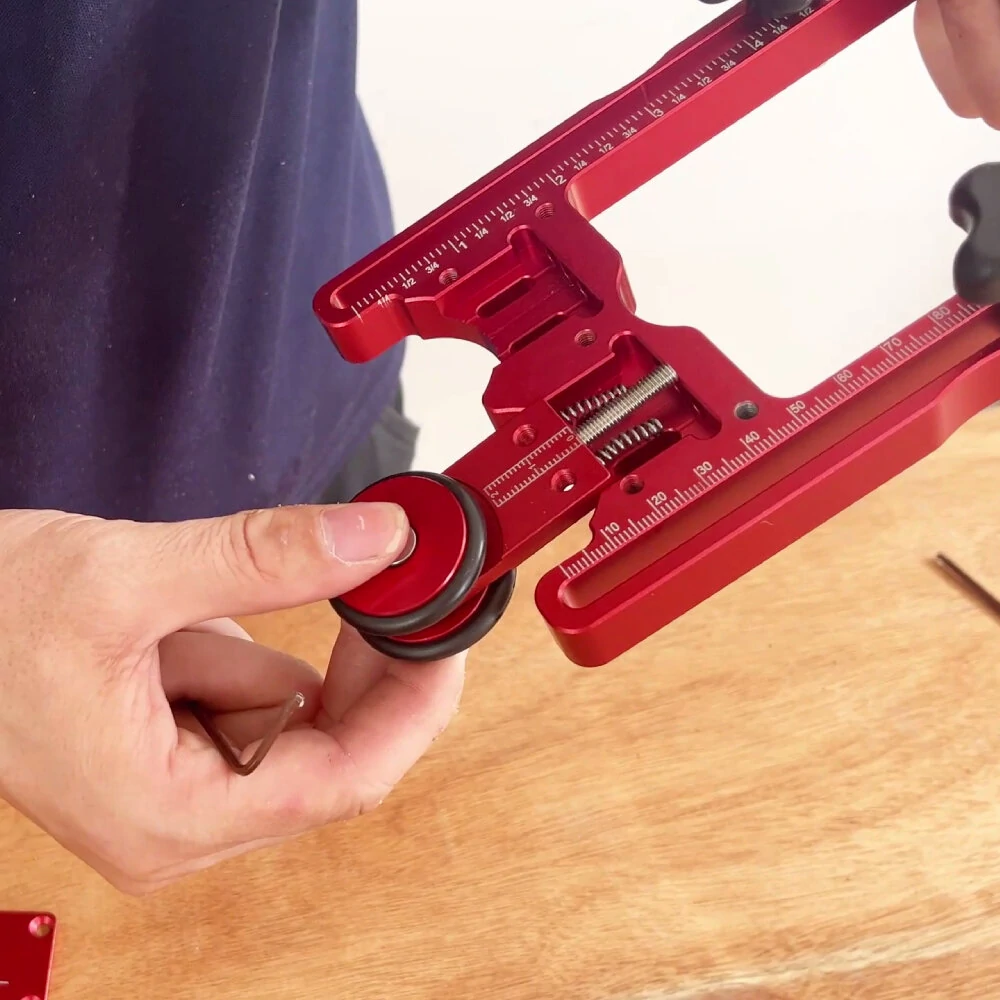 ENJOYWOOD 160mm Stock Guide with One-Way Wheel | Safety Tool for Table Saw & Band Saw - Image 5
