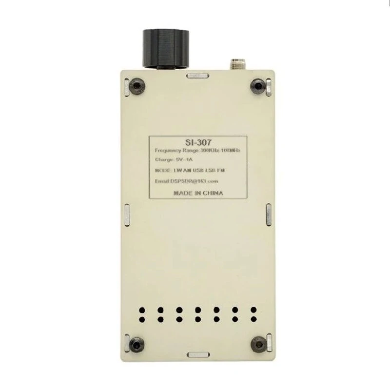 Si-307 Portable Radio Receiver 300KHz-108MHz | SI4732 Chip FM/AM/SSB | OLED & Whip Antenna - Image 2