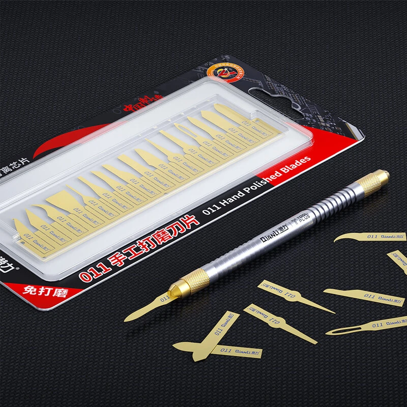 Qianli 011 Multi-function Degumming Knife | Thin Blade Set for CPU IC & Motherboard - Image 4