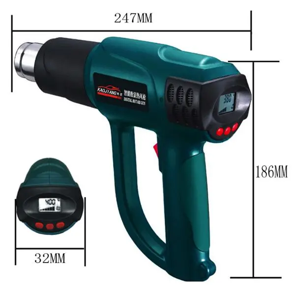 Bosch 2000W Industrial Heat Gun - 220V EU Plug with LCD Display & Smart Control - Image 3