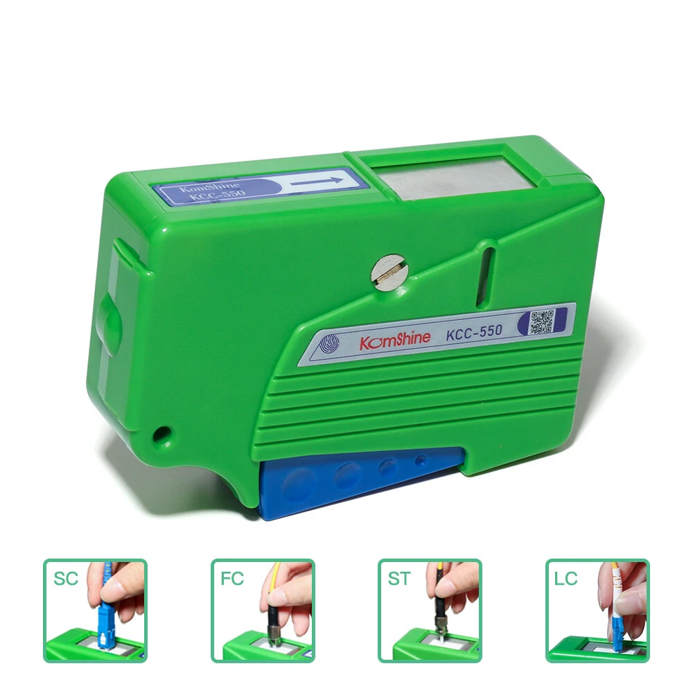 KOMSHINE KCC-550 Fiber Optic Connector Cleaner | 500+ Cassette for Single & MT Ferrules - Image 5