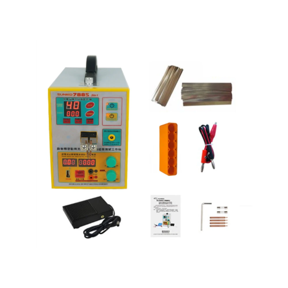 SUNKKO 788S 2.8KW Spot Welder | 3-in-1 Battery Welding Charging Test Machine | 110V/220V - Image 3