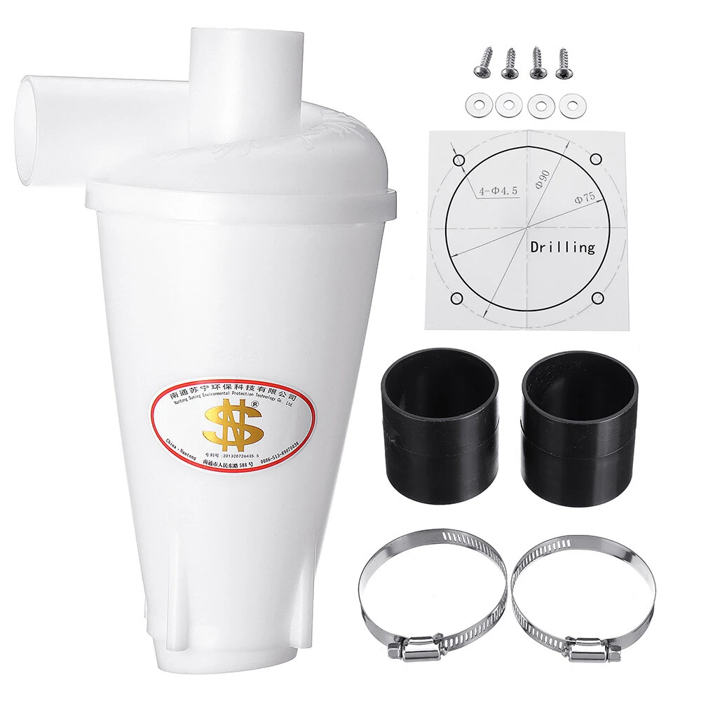 DIY SN50T3 Turbocharged Cyclone Dust Collector - Industrial Vacuum Filter Set - Image 2