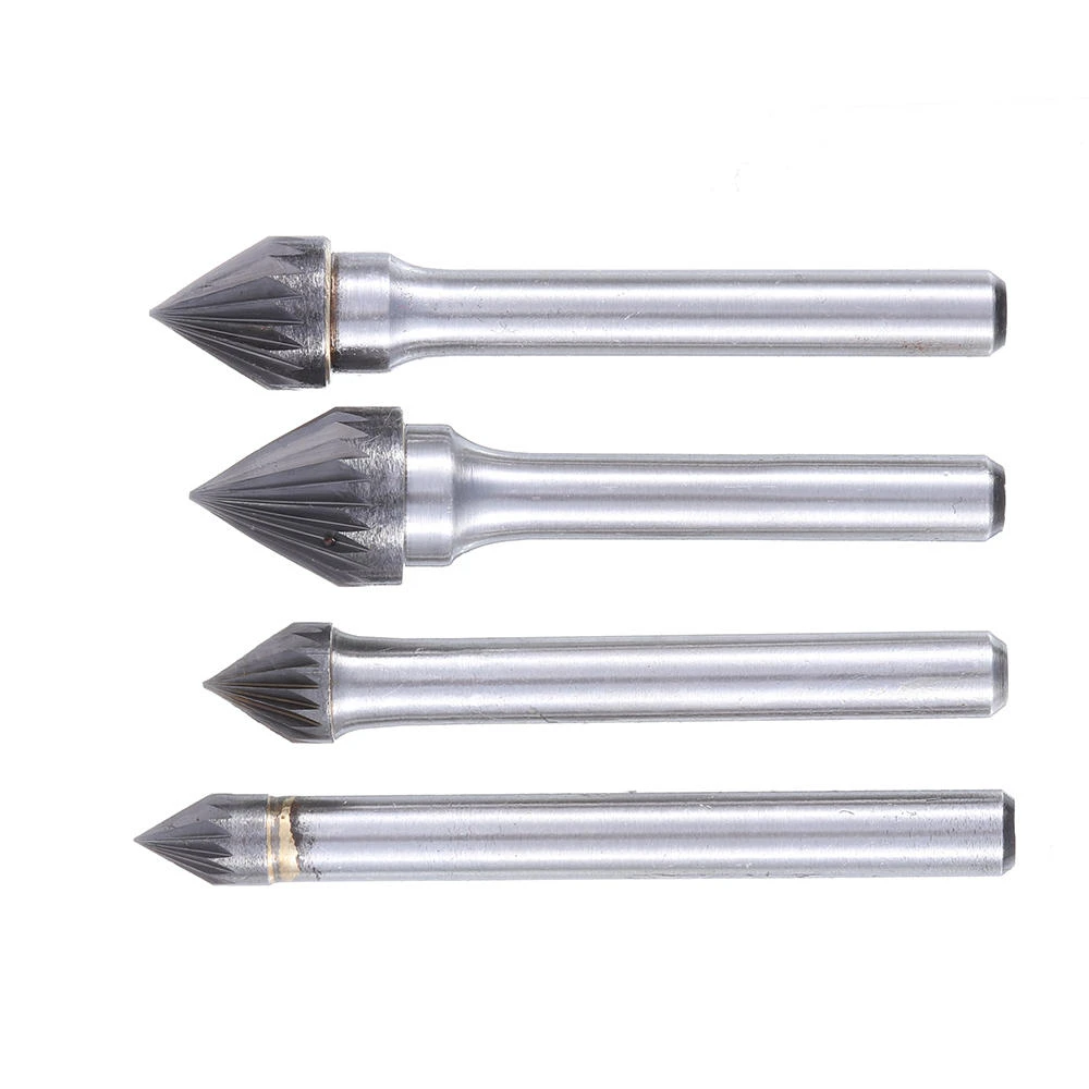 J Series Tungsten Carbide Burr - 6mm Shank Rotary Cutter for Metal Carving & Polishing - Image 3