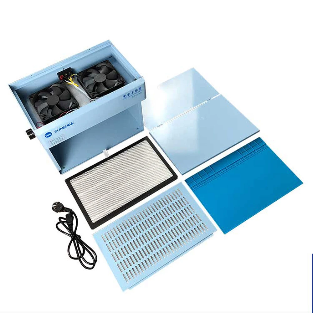 SUNSHINE SS-917C Anti Dust Workbench | Adjustable Wind Cleaning Room 110V/220V - Image 3