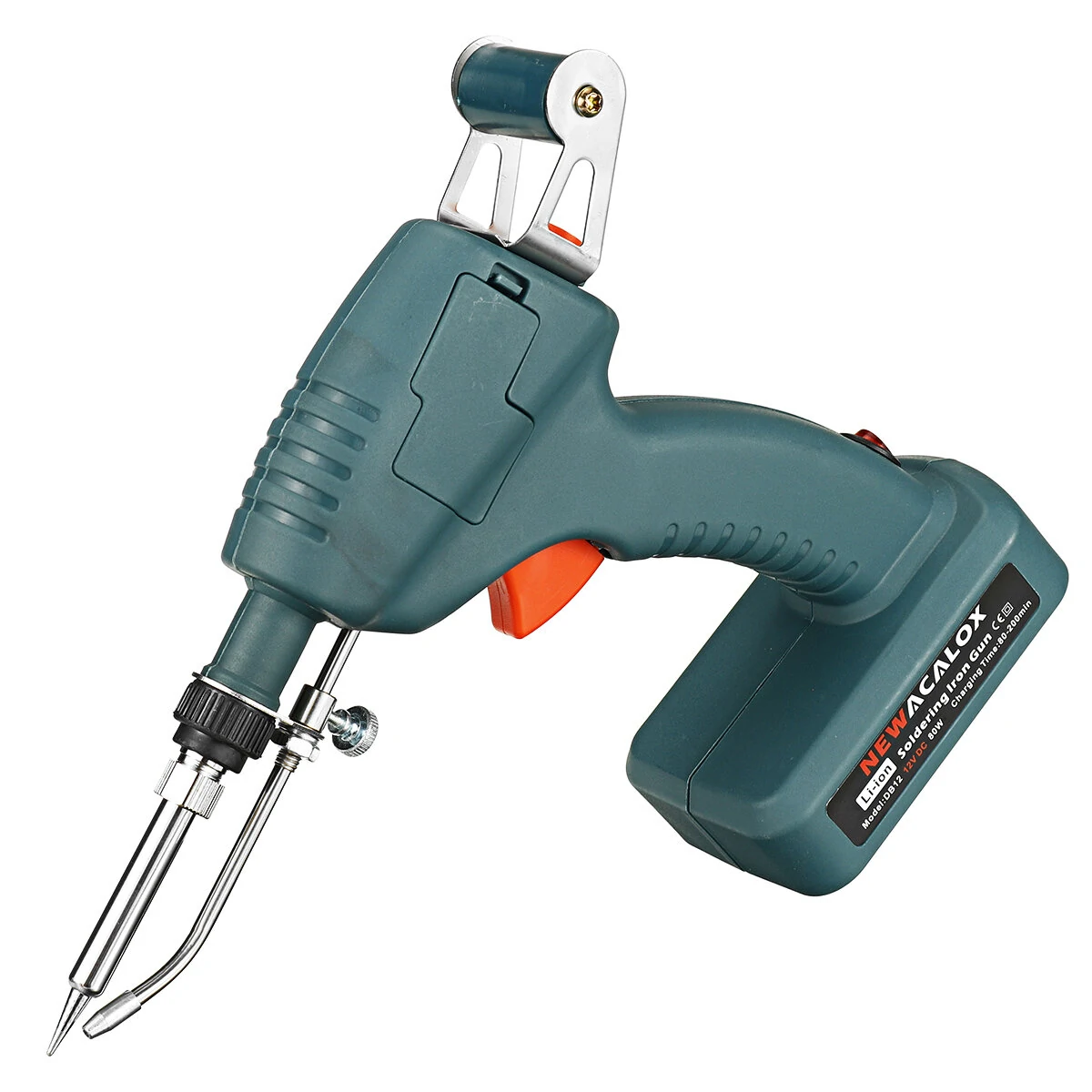 80W Cordless Soldering Gun - 12V Li-ion Rechargeable | Automatic Feed Welding Tool - Image 3