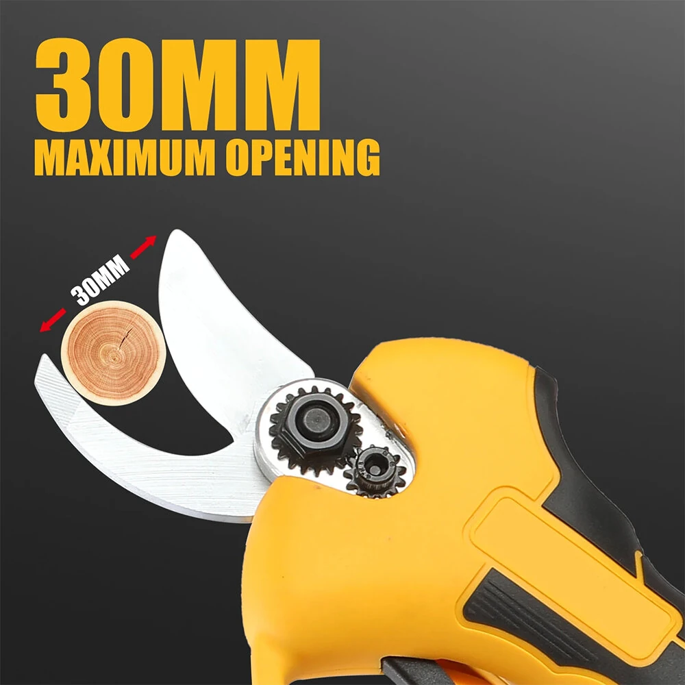 30mm Brushless Rechargeable Pruning Scissors | Wireless Electric Tool for Gardening - Image 4