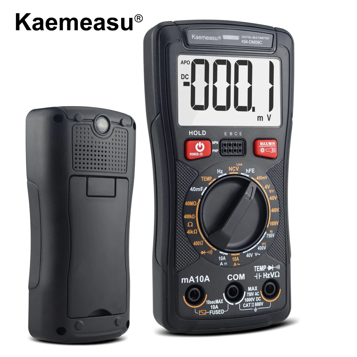 Kaemeasu KM-DM09A Digital Multimeter - True RMS NCV | AC/DC Voltage Current - Image 2