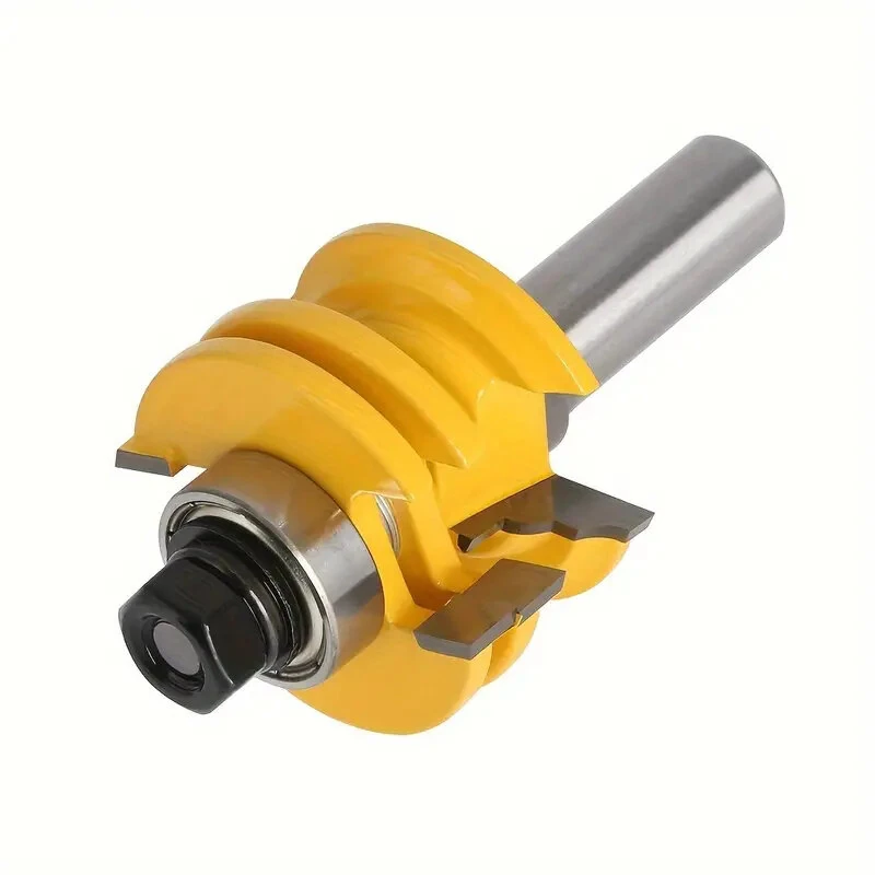 LAVIE 1/2 Inch Ogee Rail & Stile Router Bit - 8mm 12mm Shank - Reversible Glass Door Bit - Image 5