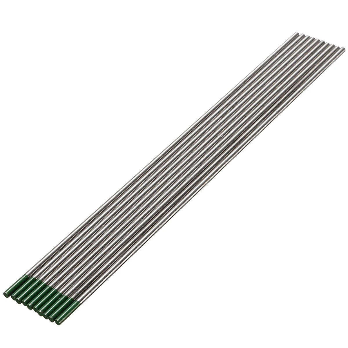 10Pcs WP Green Tungsten Electrode 175x2.4mm Welding Rods - Image 5