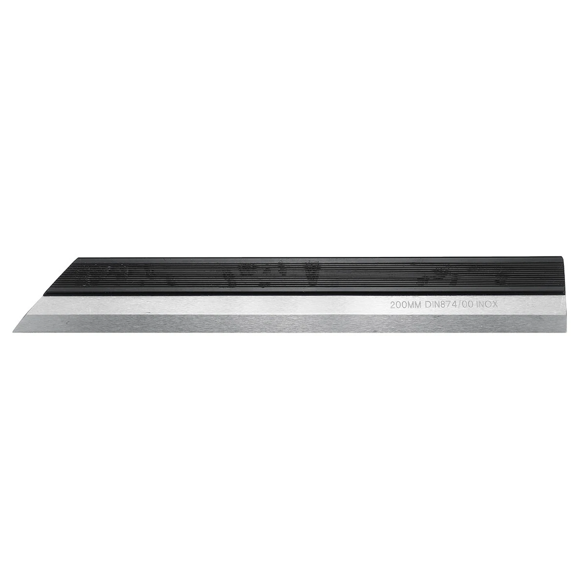 Stainless Steel Edge Ruler - 200mm Precision Machinist Gauge | Flat Measuring Tool - Image 4