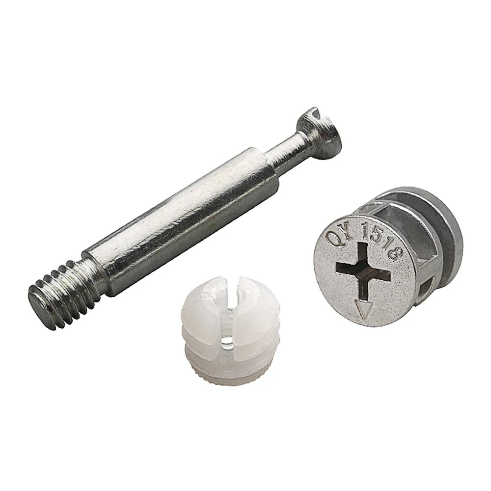 Woodworking Connectors 20PCS | 3-in-1 Locking Fastening Punching | For 15-21mm Board - Image 2